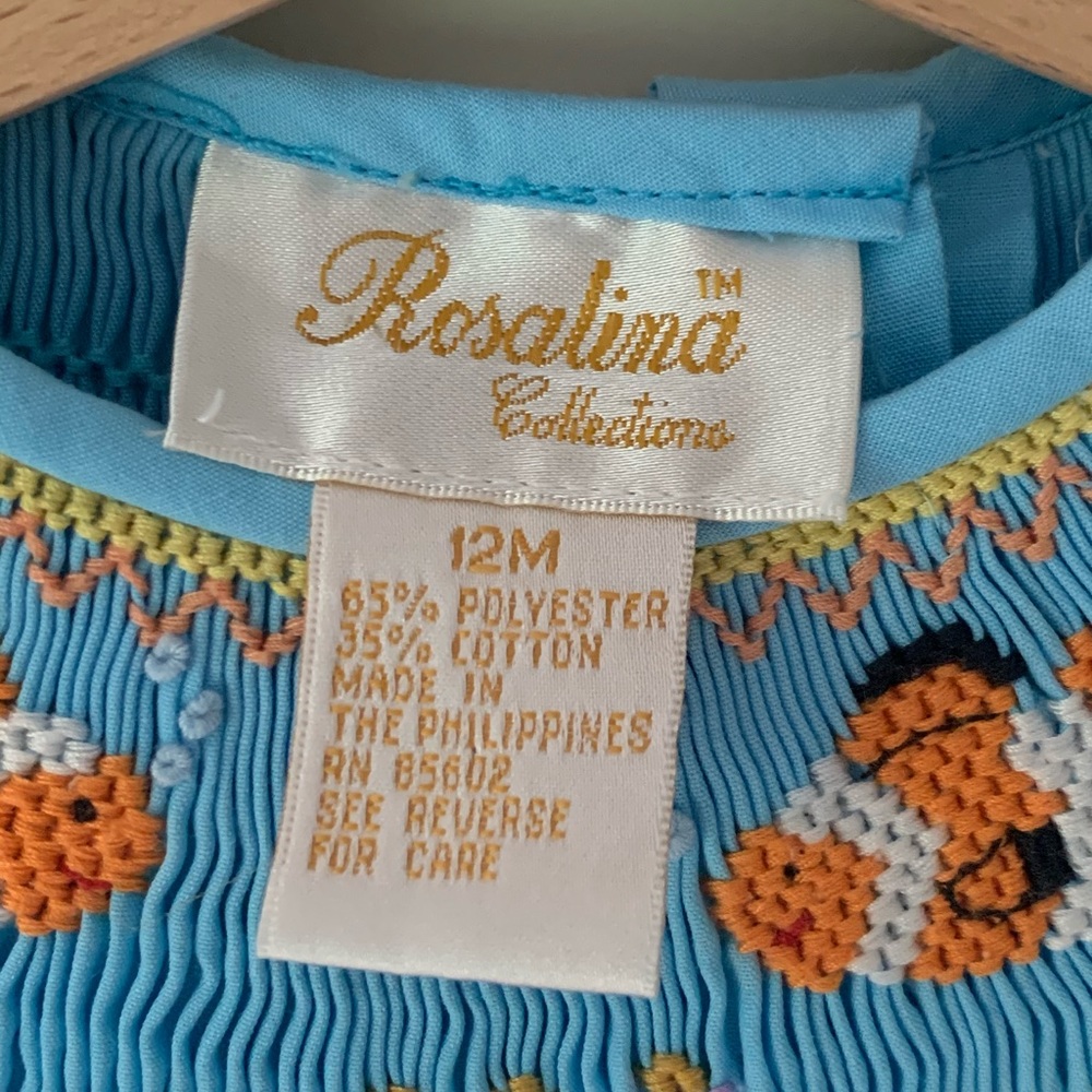 Rosalina Smocked Dress 12 Months